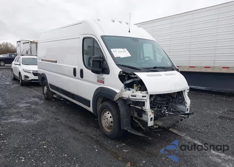 2020 Ram Promaster 2500 High Roof 159 Wb from USA, damaged, VIN 3C6TRVDG8LE139500